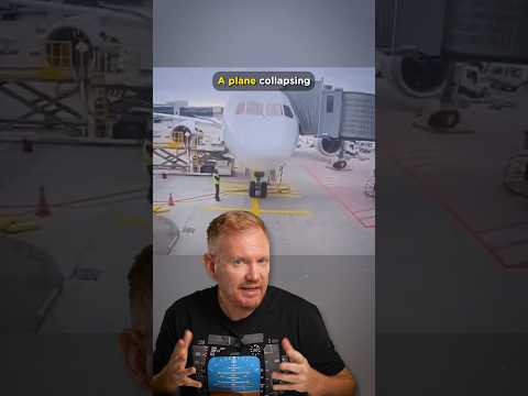 Lufthansa Airplane COLLAPSES on its Nose?!